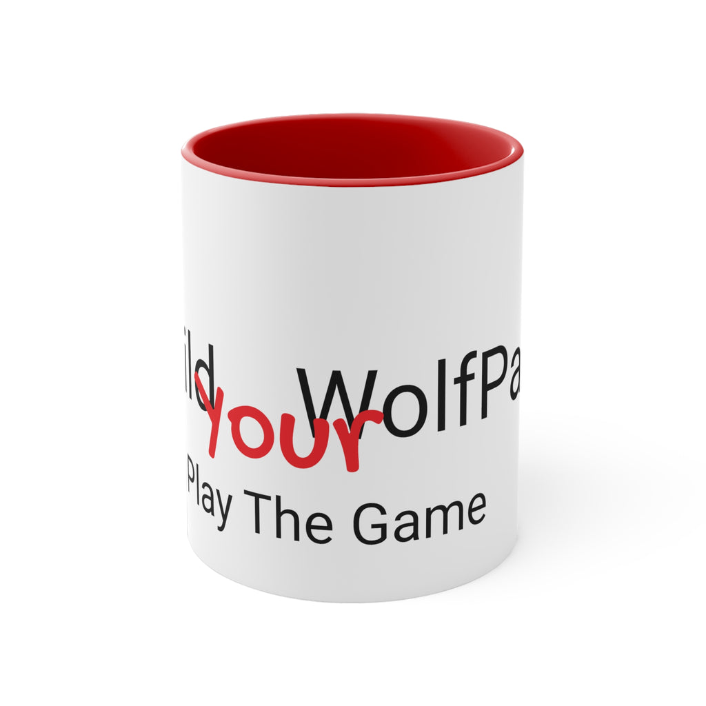 BuildYourWolfPack Go Dawgs Accent Coffee Mug, 11oz