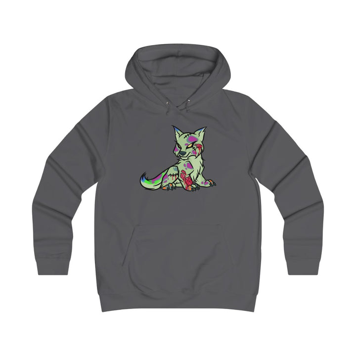 PSYCHO WOLF Girlie College Hoodie