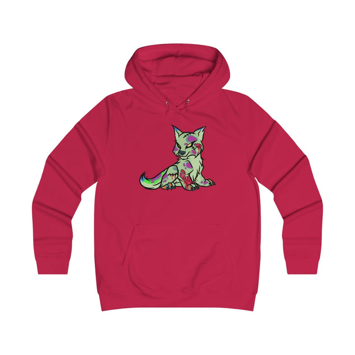 PSYCHO WOLF Girlie College Hoodie