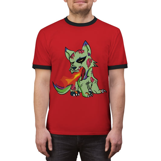 PSYCHO WOLF Ringer Tee