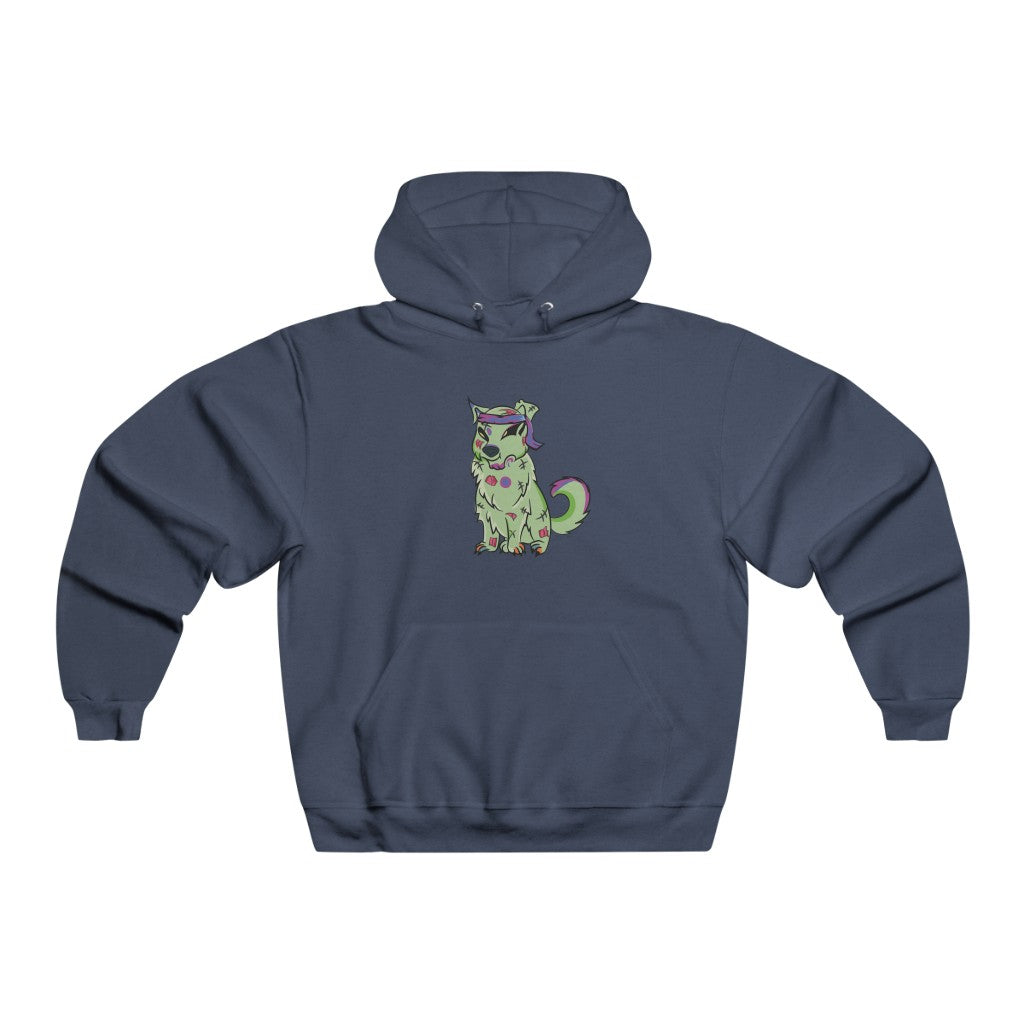 PSYCHO WOLF Men's Hooded Sweatshirt