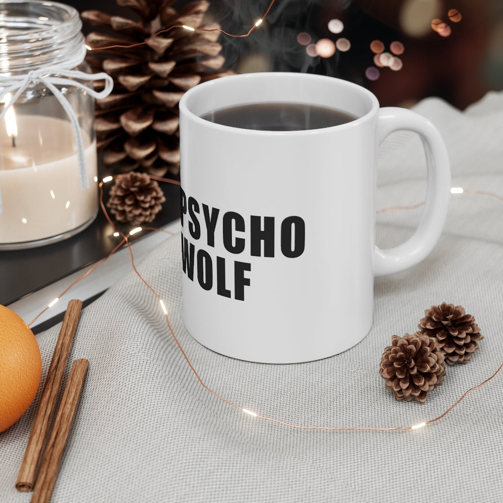 PSYCHO WOLF Mug 11oz