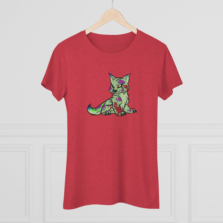 PSYCHO WOLF Women's Triblend Tee