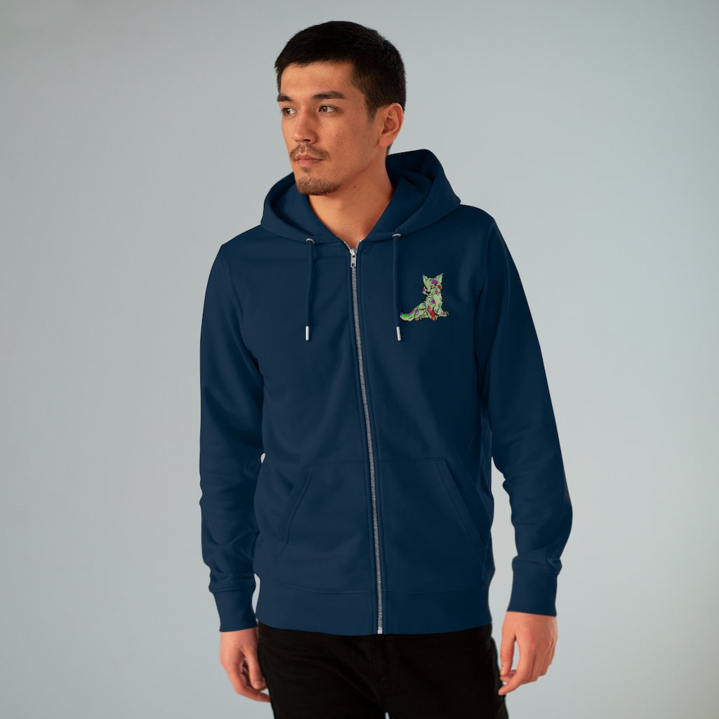 PSYCHO WOLF Men's Cultivator Zip Hoodie