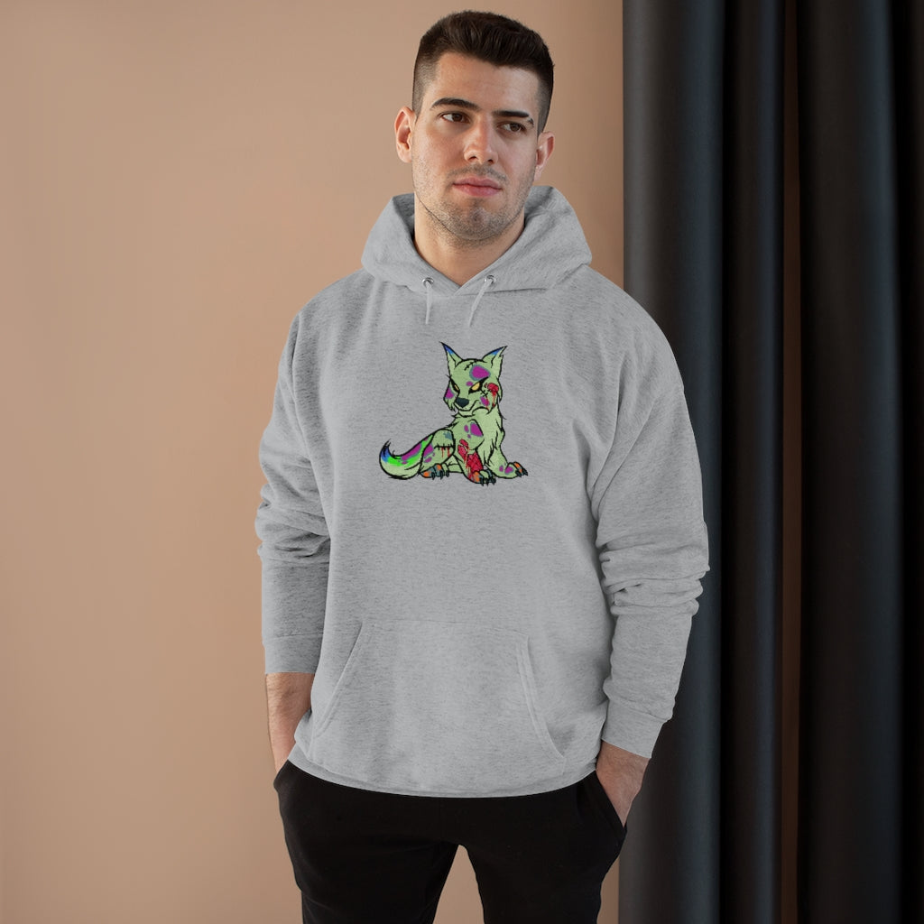 PSYCHO WOLF Women's Pullover Hoodie Sweatshirt