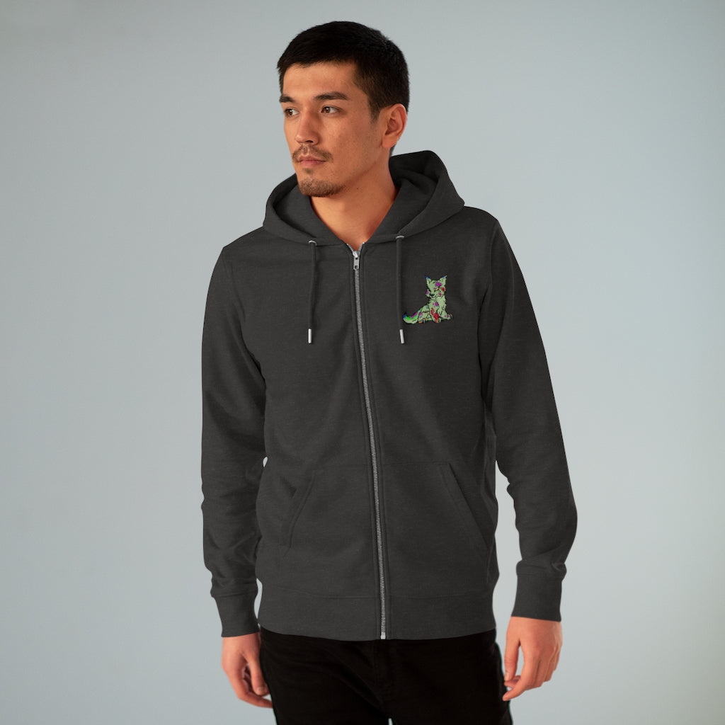 PSYCHO WOLF Men's Cultivator Zip Hoodie