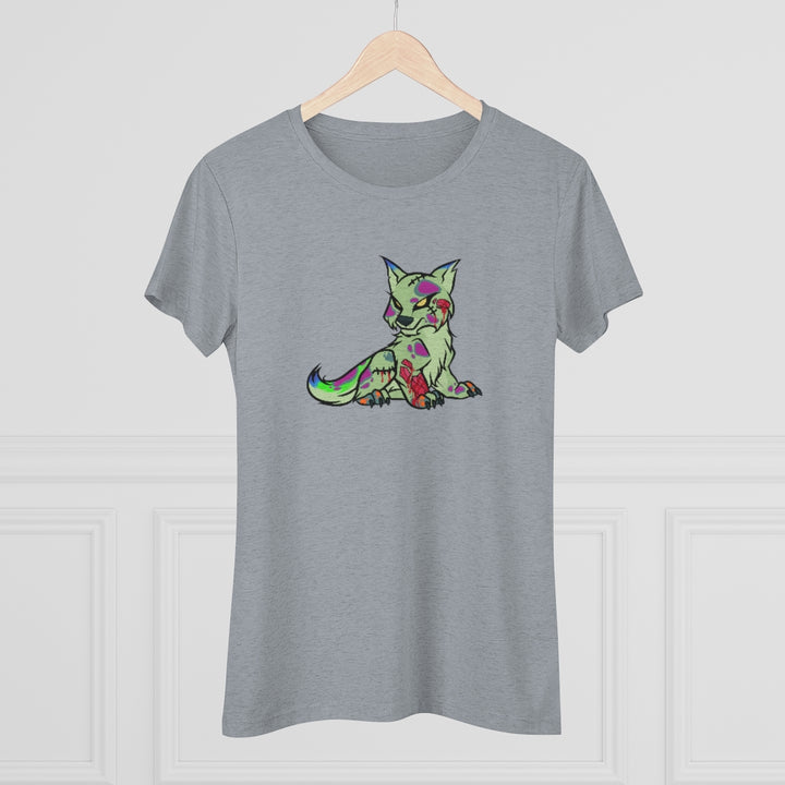 PSYCHO WOLF Women's Triblend Tee