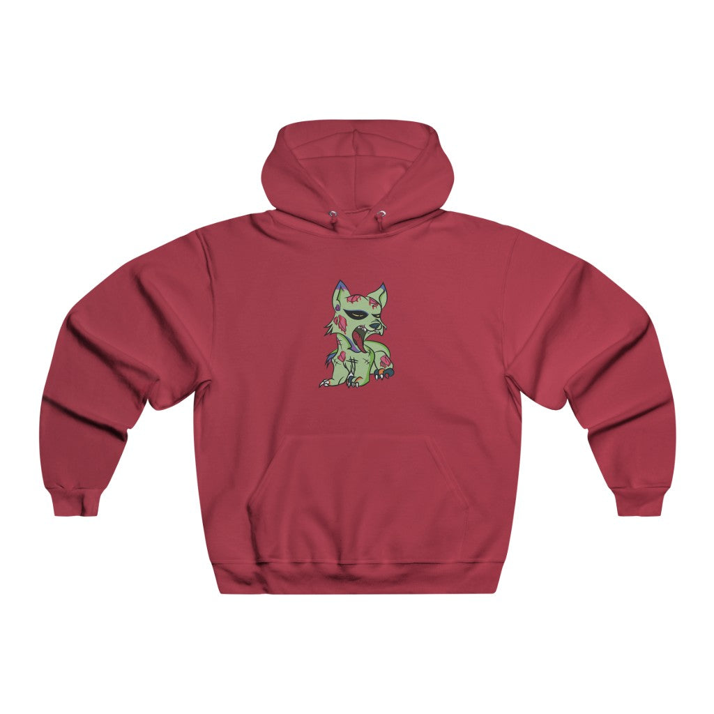 PSYCHO WOLF Men's Hooded Sweatshirt