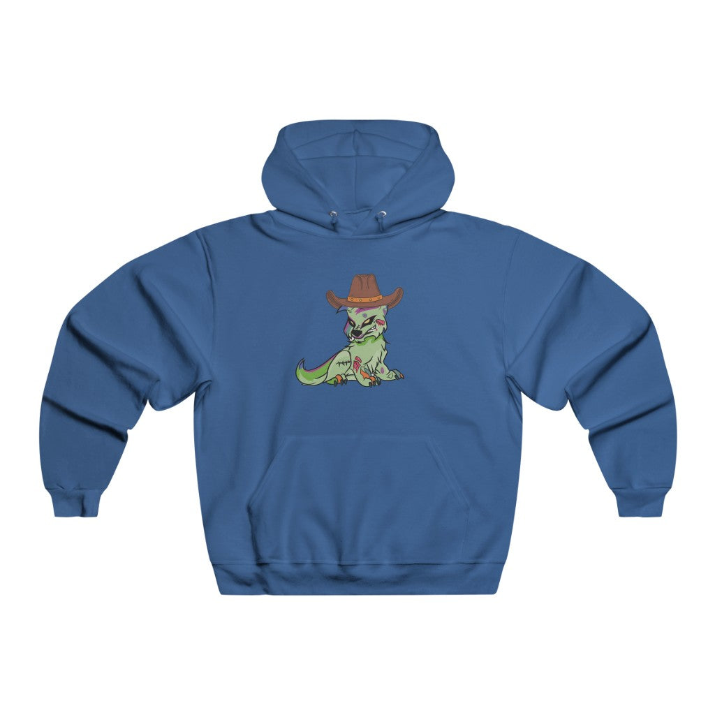 PSYCHO WOLF Men's Hooded Sweatshirt