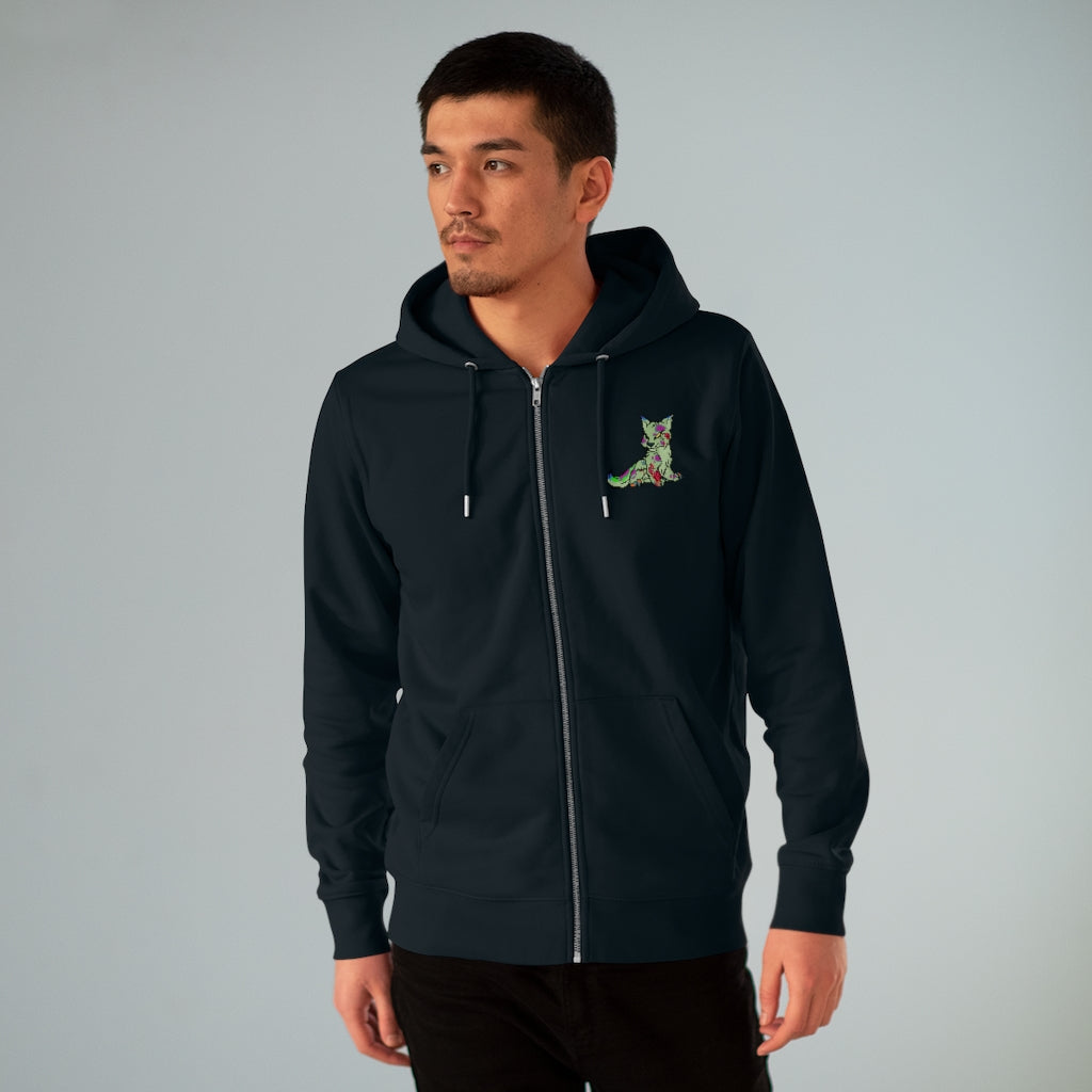 PSYCHO WOLF Men's Cultivator Zip Hoodie