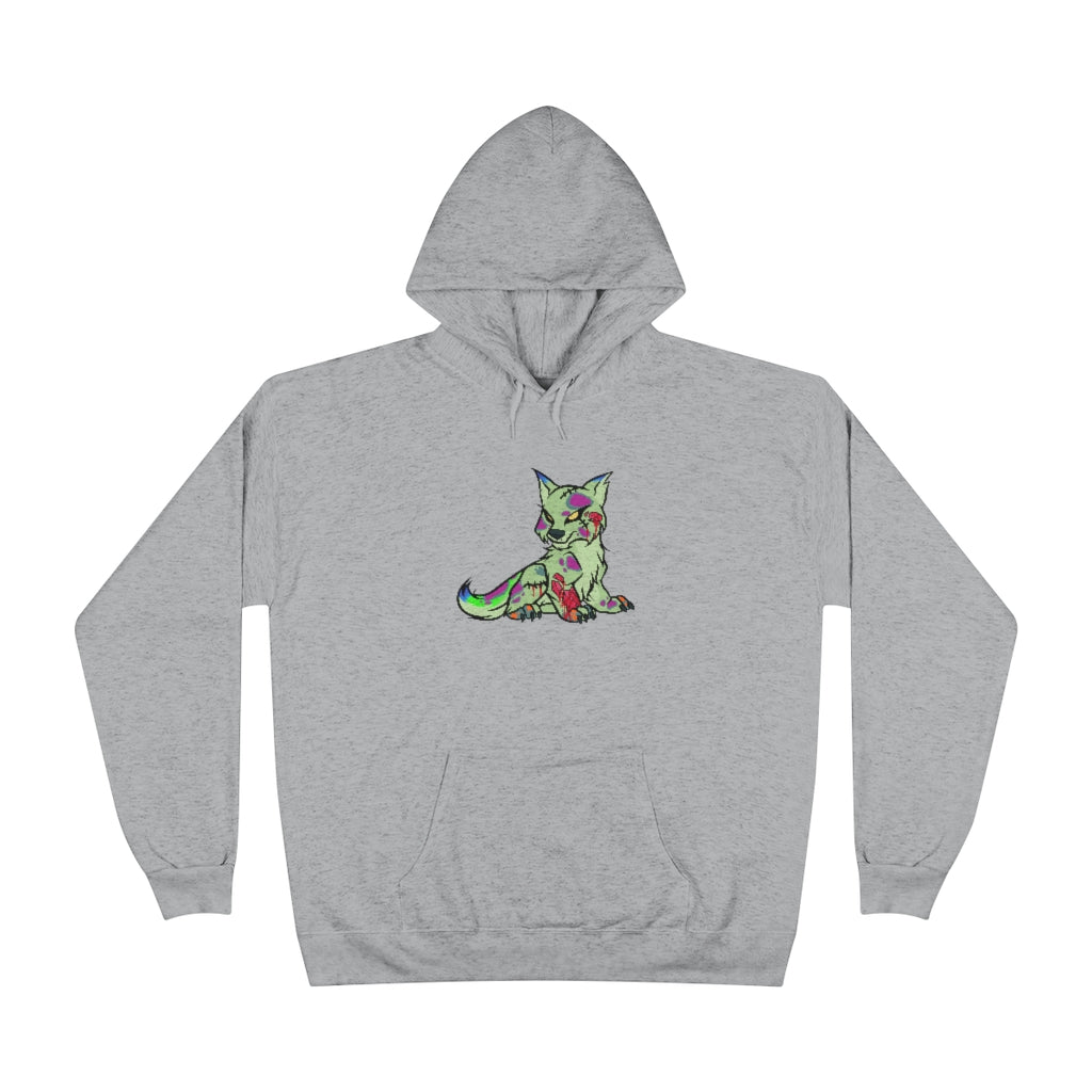 PSYCHO WOLF Women's Pullover Hoodie Sweatshirt