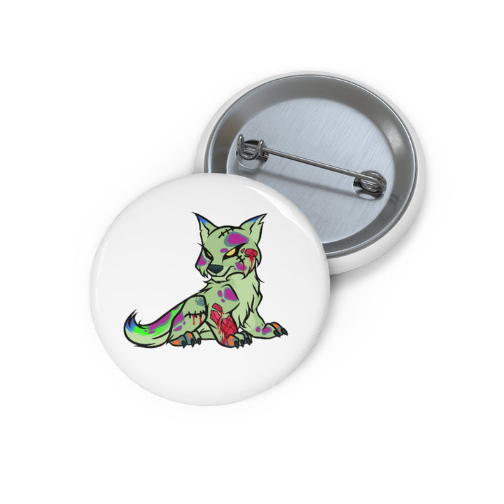 PSYCHO WOLF Pin Buttons