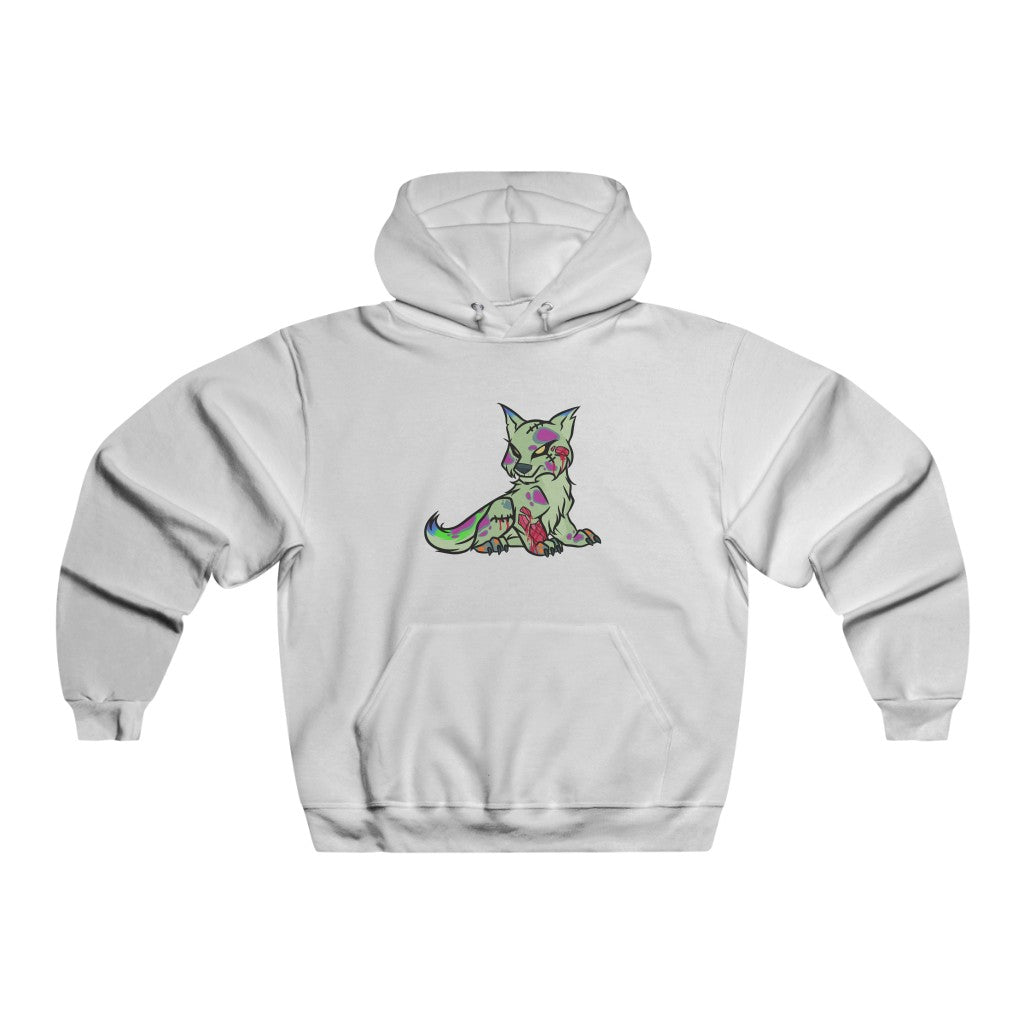 PSYCHO WOLF Men's Hooded Sweatshirt