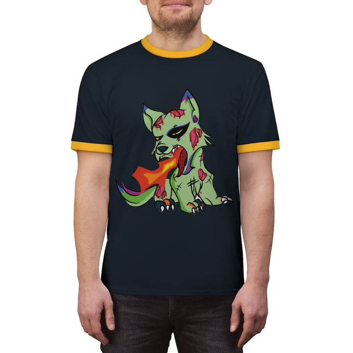 PSYCHO WOLF Ringer Tee