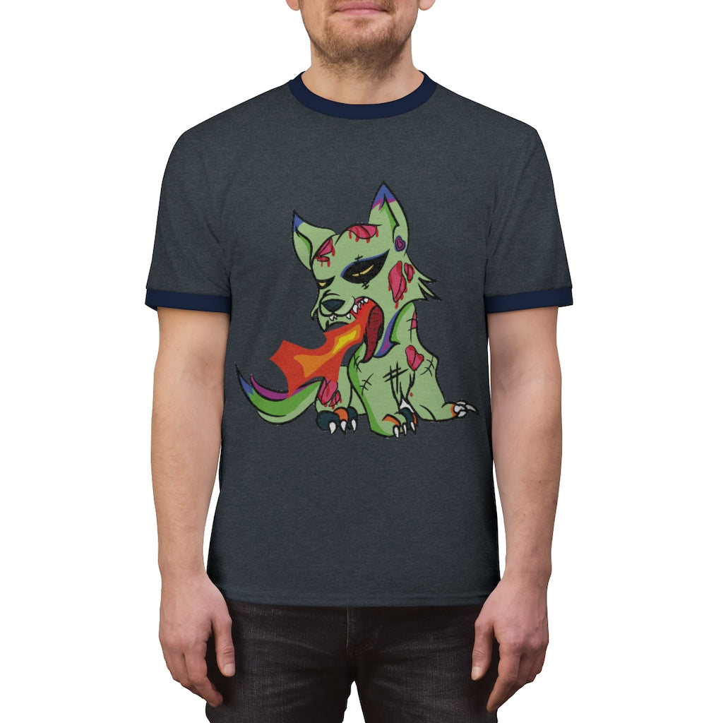 PSYCHO WOLF Ringer Tee