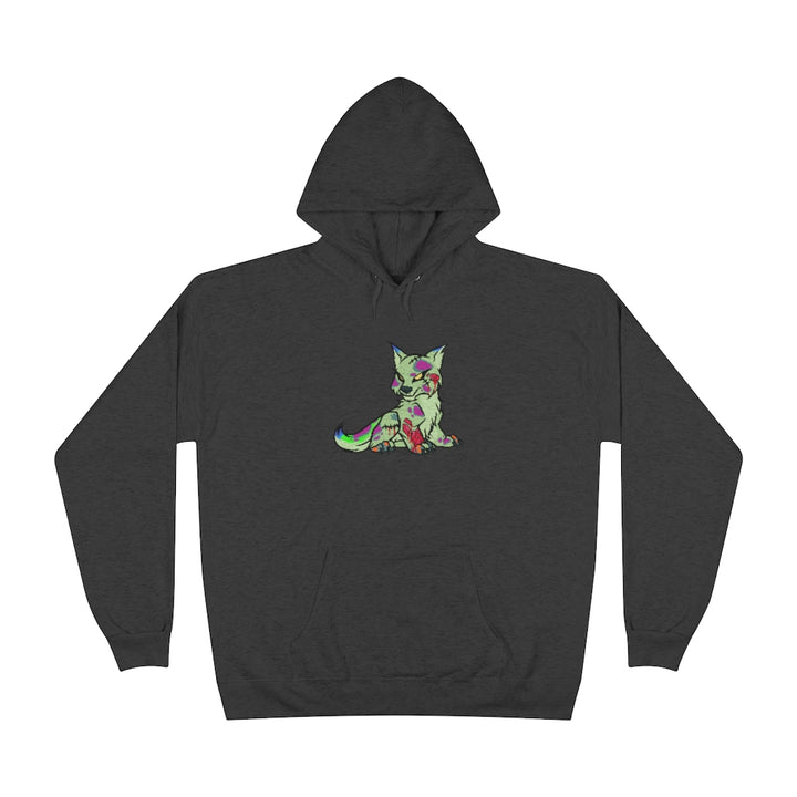 PSYCHO WOLF Women's Pullover Hoodie Sweatshirt