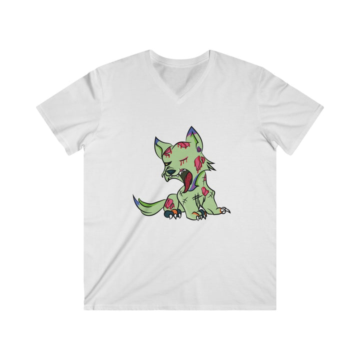 Psycho Wolf Men's Fitted V-Neck Short Sleeve Tee