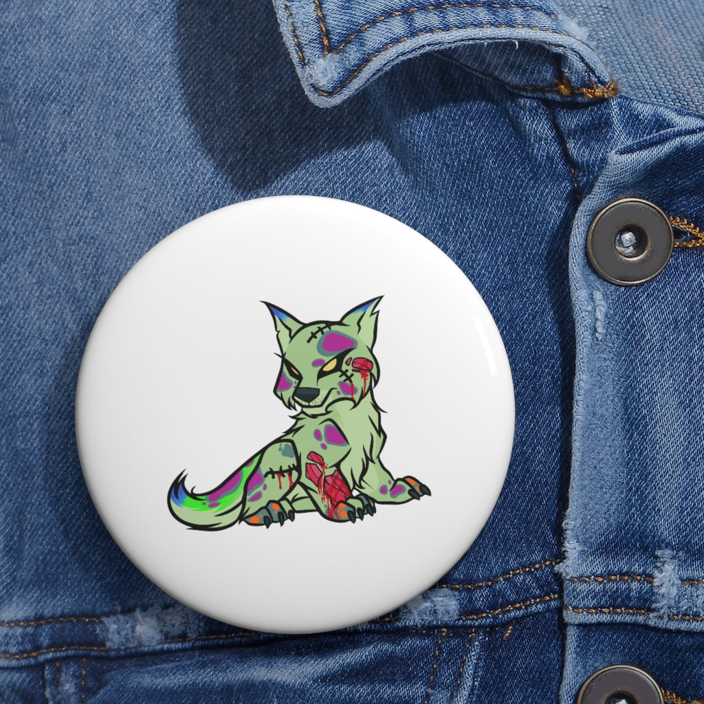 PSYCHO WOLF Pin Buttons