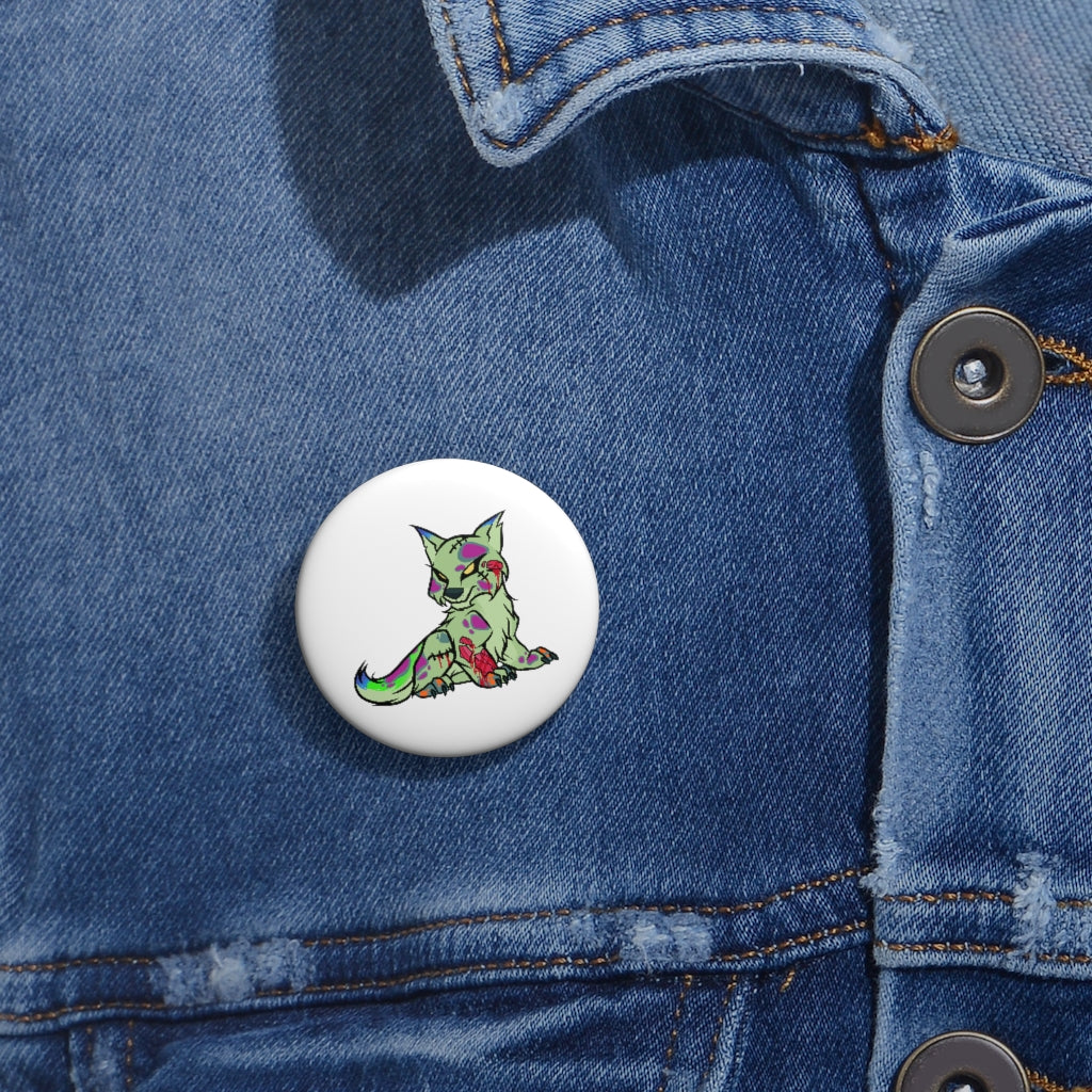 PSYCHO WOLF Pin Buttons