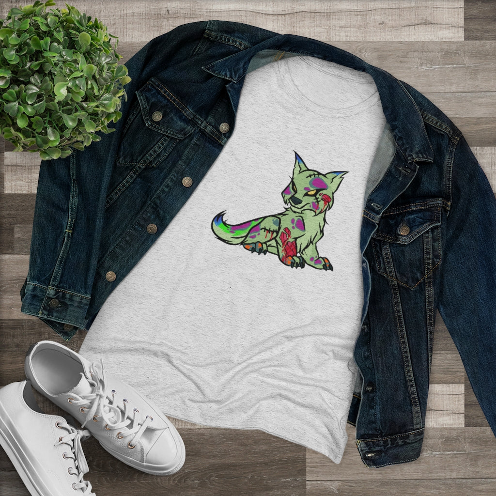 PSYCHO WOLF Women's Triblend Tee