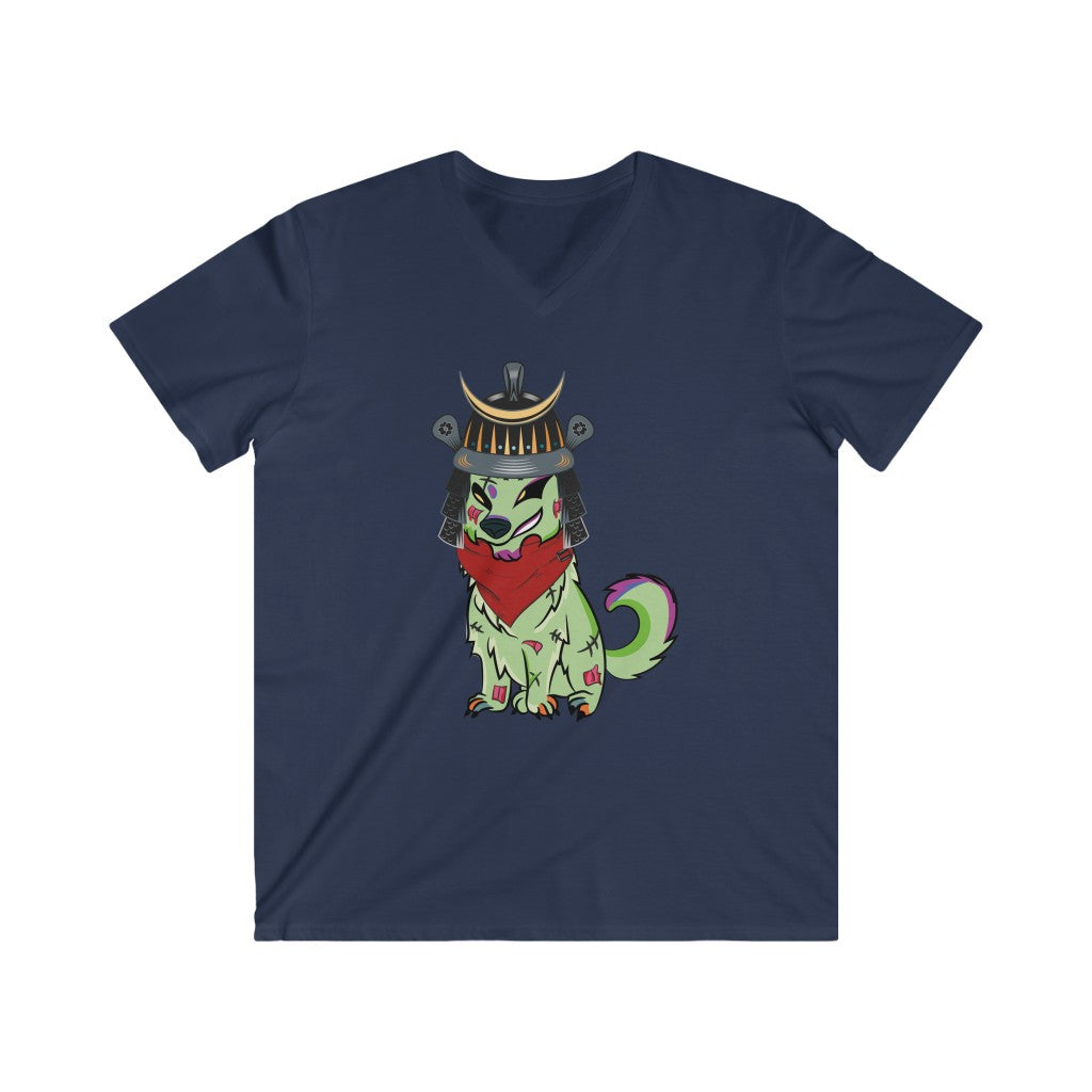 Psycho Wolf Men's Fitted V-Neck Short Sleeve Tee