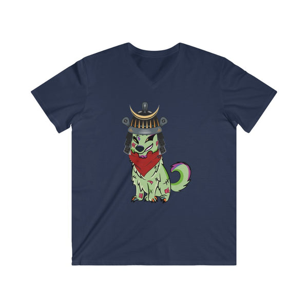 Psycho Wolf Men's Fitted V-Neck Short Sleeve Tee